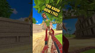 SpiderMan VR CATCHES SHAGGY WITH IT OUT 😳🫢 vr virtualreality spiderman gaming [upl. by Akirej]