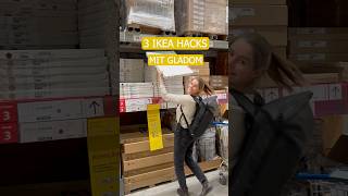 3 Ikea Hacks mit GLADOM Tisch ☺️ ikeahack [upl. by Ydnik]