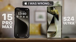 iPhone 15 Pro Max vs Samsung Galaxy S24 Ultra — Ultimate Comparison [upl. by Brey]