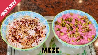 Turkish Meze Recipe  Carrot and Beetroot Mezze  How to make Meze  Turkish Cuisine [upl. by German]