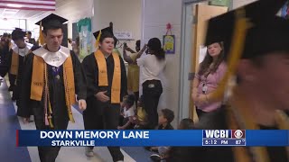 Starkville High School seniors visit local elementary schools [upl. by Yahsal]