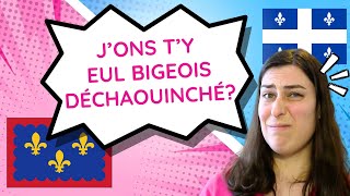 Une québécoise comprend le berrichon [upl. by Leonteen]