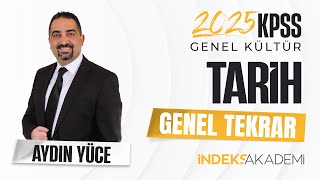 KPSS  Tarih Genel Tekrar 2  Türk  İslam Tarihi  Aydın YÜCE Canlı Yayın [upl. by Ahsetel]