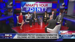 WhatsYourPoint  Political partisanship and the Kavanaugh hearing [upl. by Judsen]