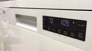 Beko ProSmart Inverter DFN28R22W Dishwasher  Unboxing Overview and First Run [upl. by Lindsley41]