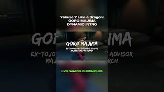 Yakuza 7 Like A Dragon Goro Majima Dynamic Intro [upl. by Ateuqahs]