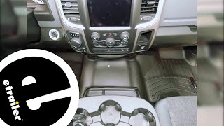 etrailer  Installation Guide for the WeatherTech Front Auto Floor Mat on a 2019 Ram 1500 Classic [upl. by Landahl]