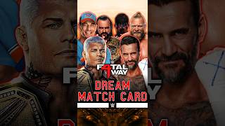 WWE Fatal 4Way 2024  Dream Card v2 Bevelock Shorts Fatal4Way WWEFatal4Way Fatal4Way2024 [upl. by Evie]