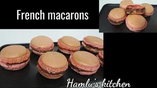 French macarons  How to make macarons in Malayalam ഒരു അടിപൊളി കുകി ഉണ്ടാക്കാം 😋😋 [upl. by Yrag]