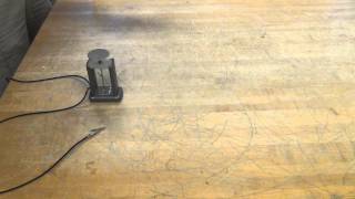 Charged Electroscope comparing Teflon and acrylic rods [upl. by Aliel]