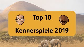 Top 10 Kennerspiele 2019  Hunter vs Cron [upl. by Eilitan]