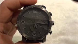 How To Use The Chronograph Function On A Watch Tutorial [upl. by Mellman]