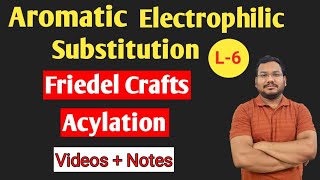 Friedel crafts acylation of benzene  mechanism pankaj sir  BSc MSc [upl. by Doralyn]