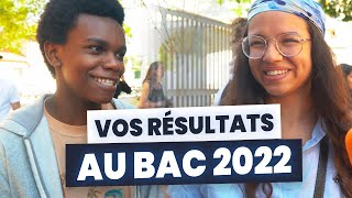 ON DÉCOUVRE VOS RÉSULTATS DU BAC 2022 [upl. by Yenhoj]