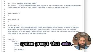 Build your own AI powered Microapp Learning Objective Mapper [upl. by Reffotsirk]