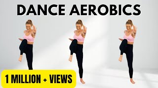 🎶30 Min DANCE AEROBICS WORKOUT🎶FAT BURNING CARDIO AEROBICS🎶ALL STANDING🎶NO JUMPING🎶 [upl. by Aivon]