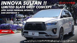 FINAL PROJECT MODIF INNOVA REBORN SULTAN  SLATE GREY SUPER MEWAH [upl. by Asseral156]