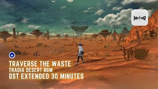 Traverse the Waste Intro at Tradia Desert BGM Extended 30 minutes  Metaphor ReFantazio OST HQ [upl. by Neyut]