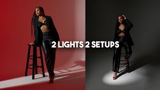 SIMPLE 2 LIGHT PHOTOGRAPHY SETUPS [upl. by Gusta]