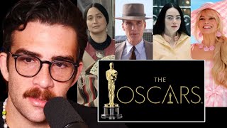 2024 Oscar Nominations HasanAbi REACTS [upl. by Tnecillim598]