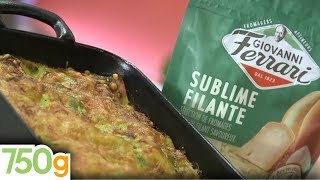 Lasagne maison au saumon fumé et poireau  750g [upl. by Ariahs]