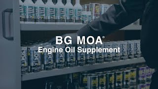 BG MOA® Engine Oil Supplement – PointofSale [upl. by Einnahc268]