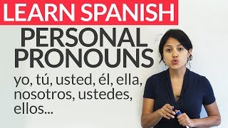 Personal Pronouns in Spanish [upl. by Honoria]