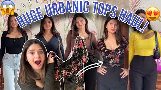 Trendy Summer Tops from URBANIC😍Huge Urbanic Try On Haul Affordable Urbanic Tops  Rupal Yadav [upl. by Llewxam159]