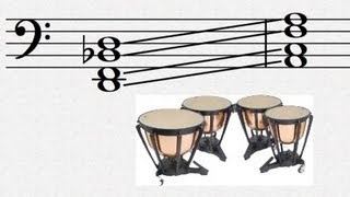 Orchestration Tip Timpani Tuning Shortcuts [upl. by Oos]