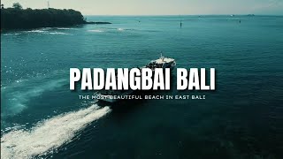 PADANGBAI BALI  THE MOST BEAUTIFUL BEACH IN EAST BALI SUITABLE FOR DIVING AND SNORKLING [upl. by Sher]