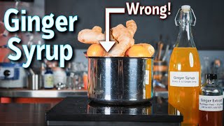 How to Make Ginger Syrup [upl. by Supmart1]