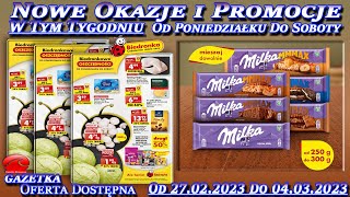 Biedronka Nowa Gazetka Promocyjna Od Poniedziałku 27022023 W Tym Tygodniu  Nowe Okazje i Promocje [upl. by Beutler923]