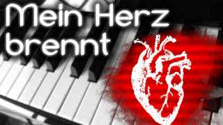 Mein Herz Brennt Rammstein Piano Version Cover [upl. by Enilarak]