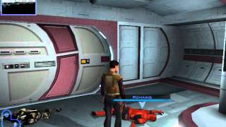 Lets Play KotOR Blind part 7 [upl. by Tneicniv634]