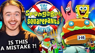 I WAS NOT PREPARED The SpongeBob SquarePants Movie 2004 Reaction FIRST TIME WATCHING [upl. by Harlamert]