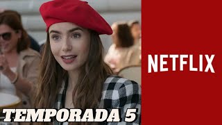 EMILY EN PARÍS TEMPORADA 5  TRAILER Y FECHA DE ESTRENO SERIE NETFLIX [upl. by Francie223]