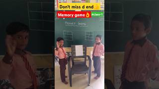 Memory game👍 unique memory game mind game up school🎒 fun activity based learning👌 viralshorts [upl. by Hsakiv67]