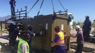 MINI SUBSTATION INSTALLATION AND CABLING JOINT [upl. by Lacagnia]