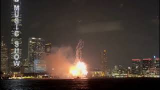 WINTERFEST HARBOURFRONT FIREWORKS SHOW NOV222024 [upl. by Dnomzed]