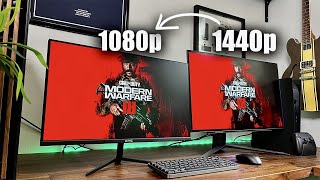 Swapping From 1440p to 1080p  The Pros Were Right [upl. by Nisay77]