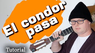 El condor pasa guitar lesson acoustic cover fingerstyle tutorial tab  guitarclub4you [upl. by Seaman]