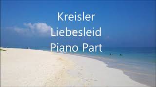 Kreisler Liebesleid Piano Part [upl. by Bish747]