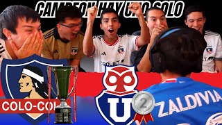 REACCION COLO COLO CAMPEON 1CHUNCHO [upl. by Nrubua141]