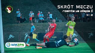 Skrót meczu Rominta Gołdap vs Olimpia II Elbląg  30082024  40 [upl. by Enaitsirhc]