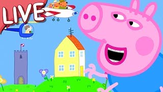 🔴 Giant Peppa Pig and George Pig LIVE FULL EPISODES 24 Hour Livestream [upl. by Giarg398]