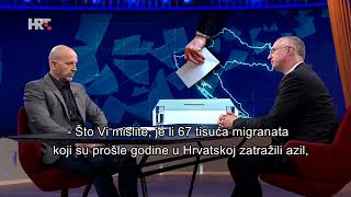 Nedjeljom u 2  Ivica Puljak Migranti su nam potrebni trebamo biti otvoreni prema njima [upl. by Olfe]