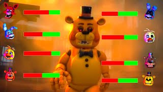 SFM FNaF Hoaxes vs FNAF AR WITH Healthbars [upl. by Inaoj264]