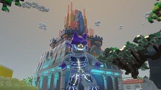 LEGO Worlds  New LEGO Nexo Knights castle in my LEGO City [upl. by Ainafets]