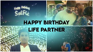 Happy birthday Life partner 🥰 Lover birthday mashup WhatsApp status tamil 😘 [upl. by Armallas]