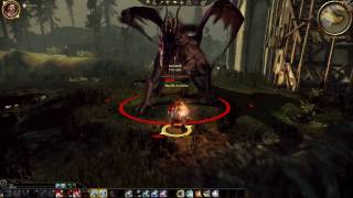 HD Dragon Age Origins  Flemeth  SOLO Nightmare Difficulty  Level 12 Dual Wield Warrior [upl. by Pandora59]